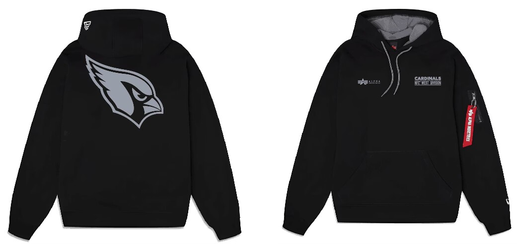 Men Arizona Cardinals black 2024 Nike NFL black hoodie